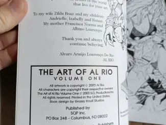 Illustratie boeken Artbook The Art of Al Rio  #1