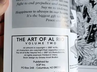 Illustratie boeken Artbook The Art of Al Rio  #2
