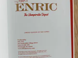 Illustratie boeken The Art of Enric  (Kickstarter exemplaar)