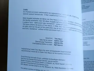 Illustratie boeken Artbook   Art Premiere  #8  -  Tony Mauro