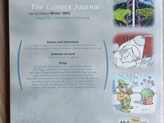 Illustratie boeken The Comics Journal   special edition - Winter 2002