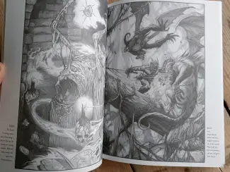 Illustratie boeken Dragons, Myths & Mayhem