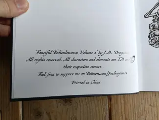 Illustratie boeken Fanciful Ridiculousness Volume 2 HC (Kickstarter exemplaar)