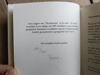 Erotiek De Index  #4 -  Decamerone (gesigneerd)