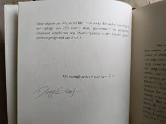 Erotiek De Index  #5 -  My secret Life   (gesigneerd)