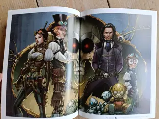 Illustratie boeken Strijders van Dark Dragon Books  #3