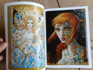 Illustratie boeken Strijders van Dark Dragon Books  #3