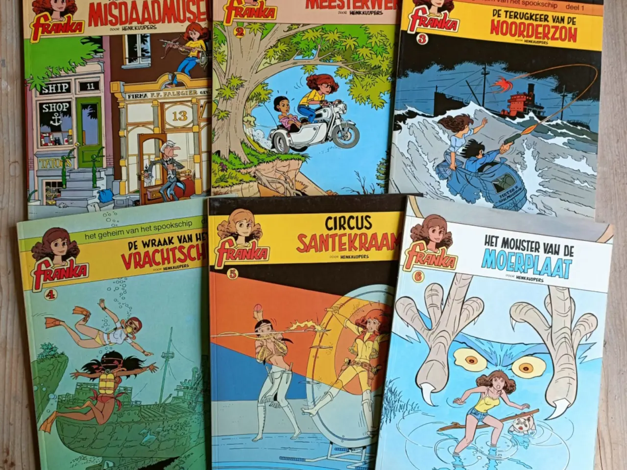 Grote set Franka albums