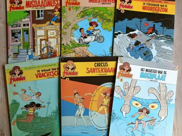 Grote set Franka albums