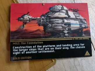 Overig John Berkey - Science Fiction Ultraworks trading cards (Gold)