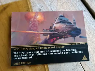 Overig John Berkey - Science Fiction Ultraworks trading cards (Gold)