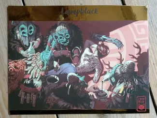 Fantasy Lampblack #4   Kickstarter Variant Cover + Artprint