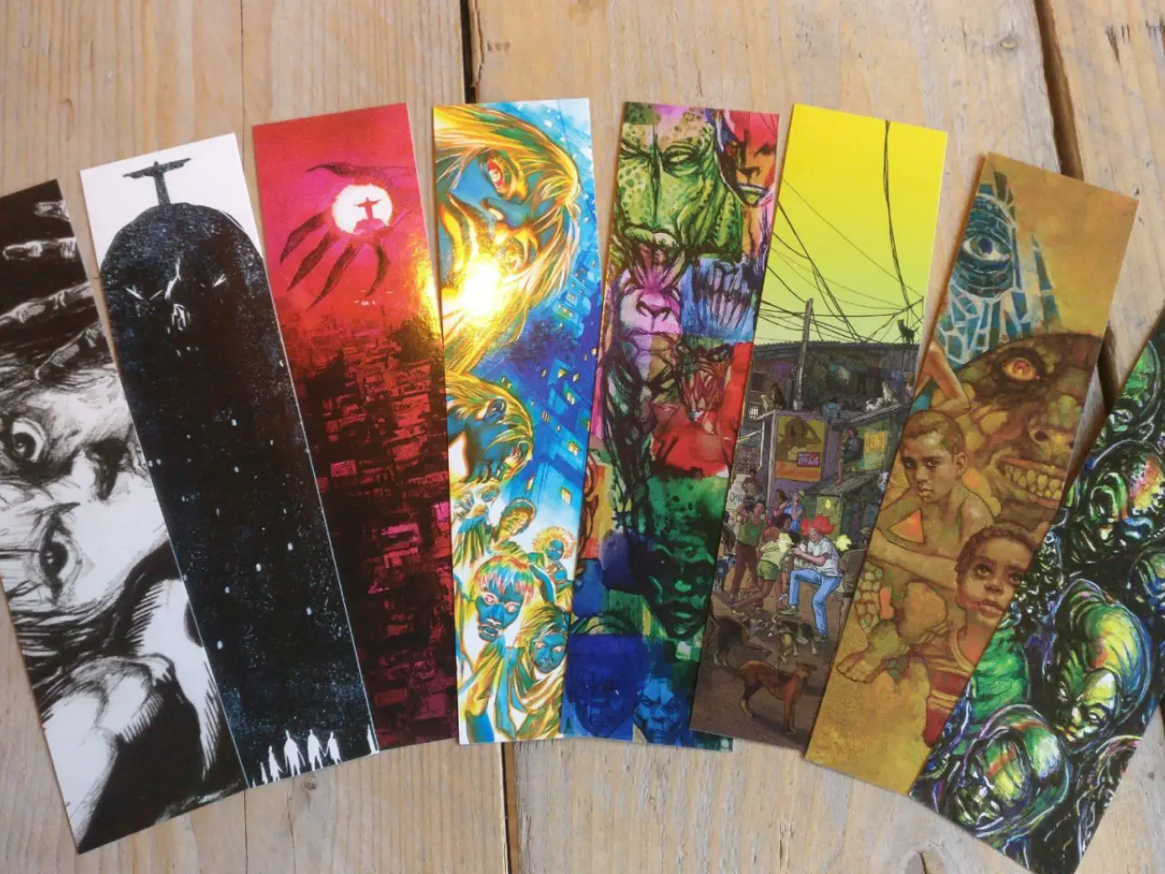 Kickstarter Exclusieve bladwijzer set The Hostage