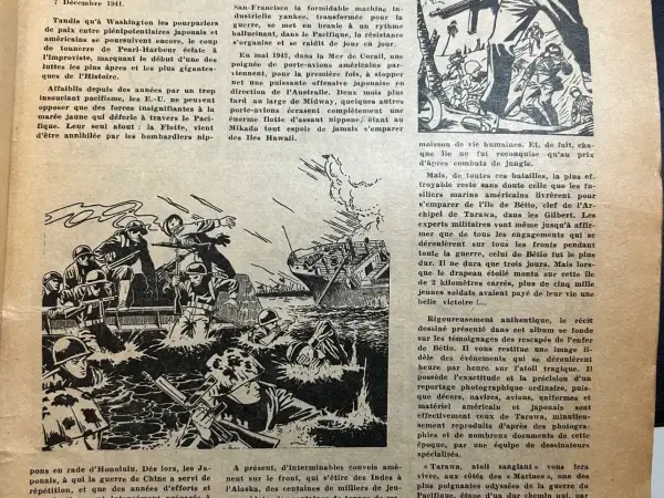 1e drukken HC Tarawa atoll sanglant