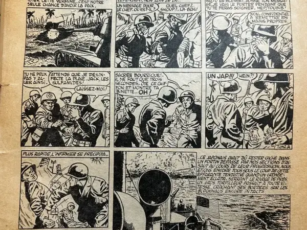 1e drukken HC Tarawa atoll sanglant