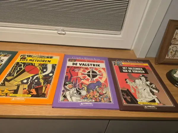 Overig Luxe hardcovers gouden collectie Blake en Mortimer