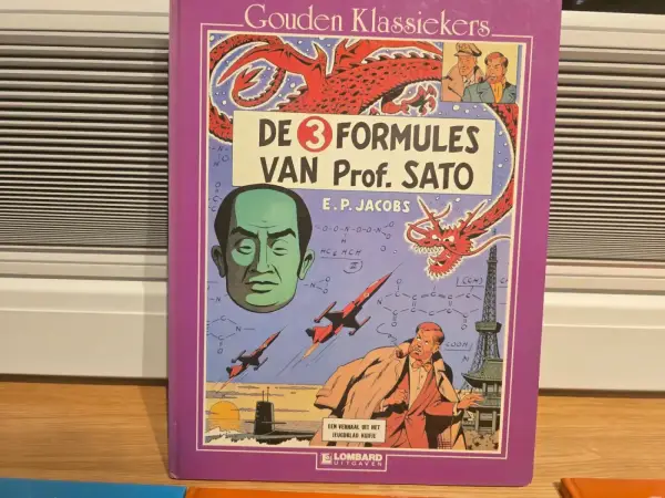 Overig Luxe hardcovers gouden collectie Blake en Mortimer