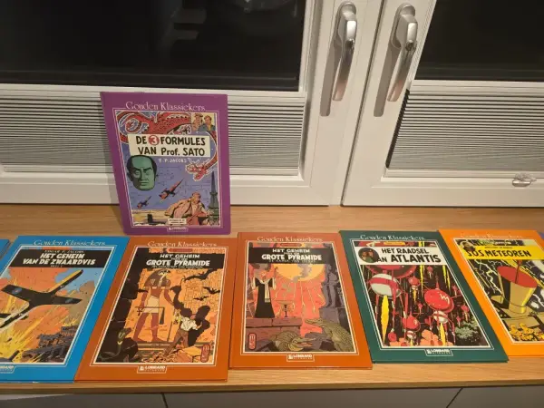 Overig Luxe hardcovers gouden collectie Blake en Mortimer