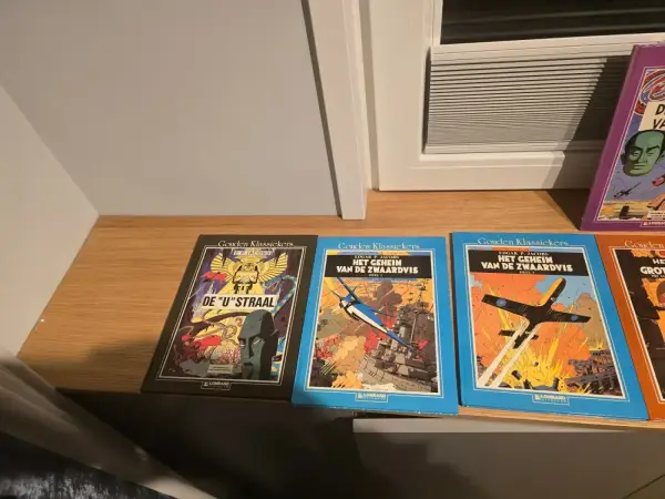 Overig Luxe hardcovers gouden collectie Blake en Mortimer