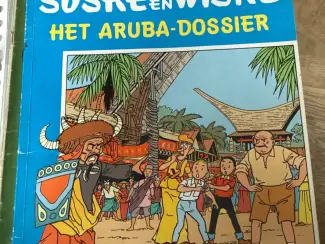 Suske en Wiske het Aruba dossier met handtekening