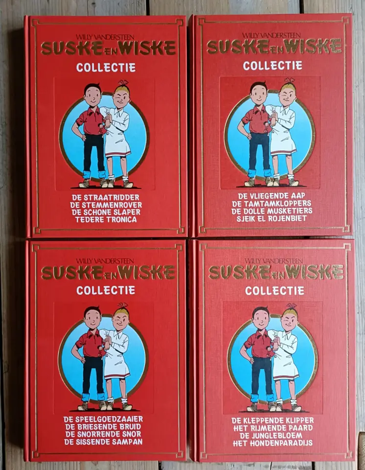 Suske en Wiske Collectie #5-8 HC (Lekturama)