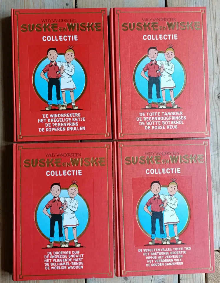 Suske en Wiske Collectie #29-32 HC (Lekturama)