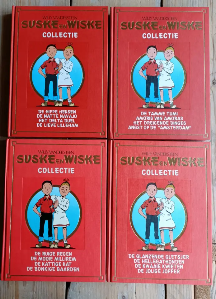 Suske en Wiske Collectie #33-36 HC (Lekturama)