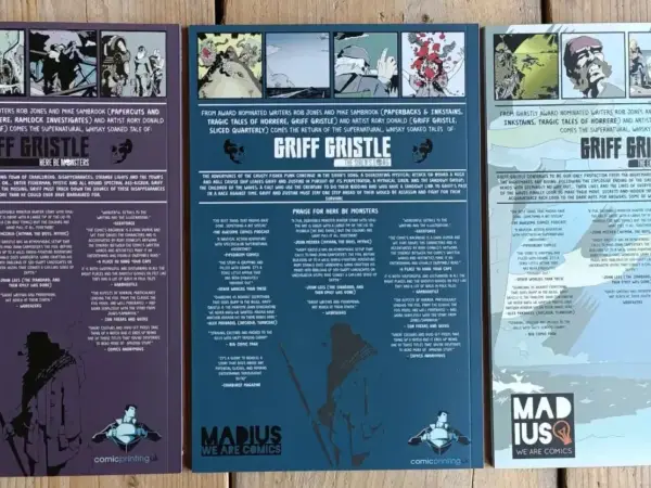 Complete reeksen Griff Gristle (Kickstarter uitgave)