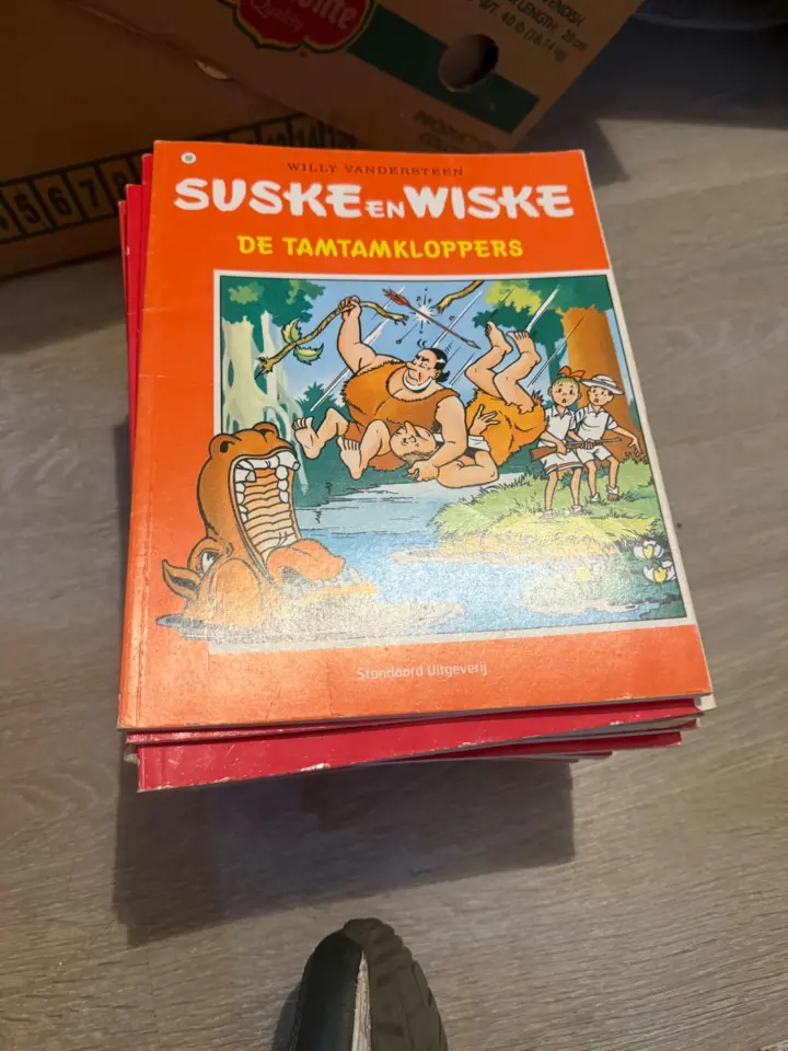 Suske en Wiske strips zowel oudere delen als nieuwere