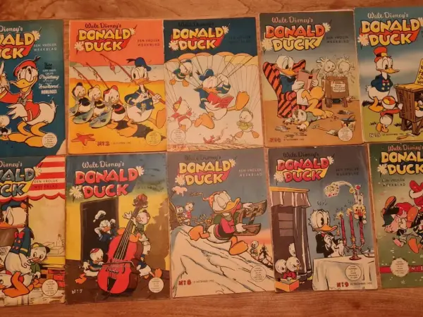 Complete jaargang 1952 Donald Duck