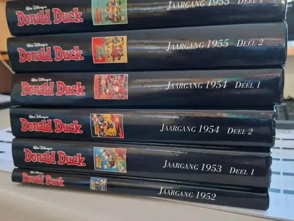 Bundelingen klassieke strips Gebonden jaargangen Donald Duck