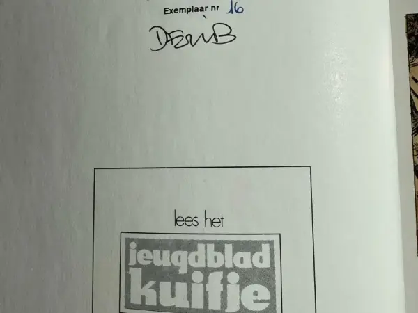 Genummerde / gesigneerde uitgaven Buddy Longway  - De wilde wind (1984)