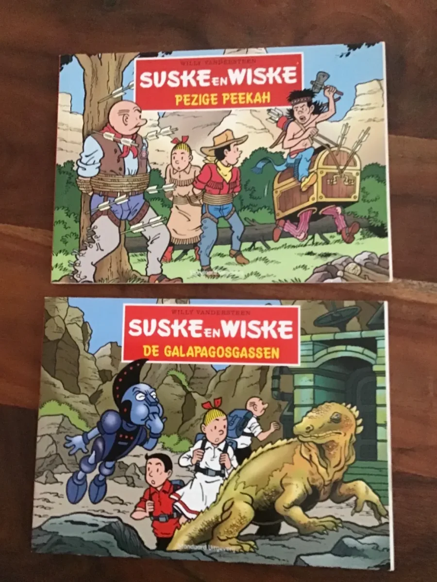 Suske en Wiske De Galapagosgassen / Pezige Peekah. Bruna uitgave.
