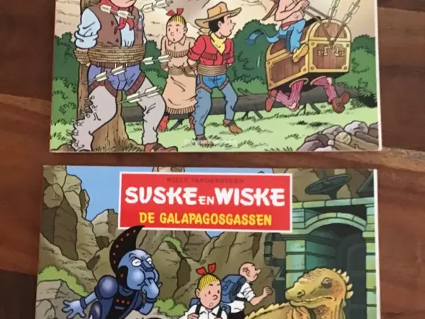 Suske en Wiske De Galapagosgassen / Pezige Peekah. Bruna uitgave.