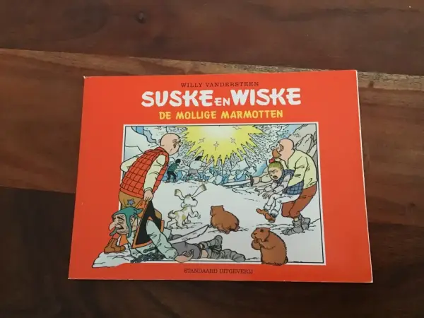 Suske en Wiske De Mollige Marmotten reclamealbum Bruna