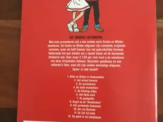 Belgisch & Vandersteen Suske en Wiske in Chocowakije reclamealbum A5 1e druk 2007