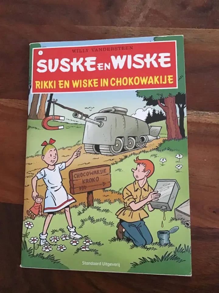 Suske en Wiske in Chocowakije reclamealbum A5 1e druk 2007