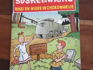Suske en Wiske in Chocowakije reclamealbum A5 1e druk 2007