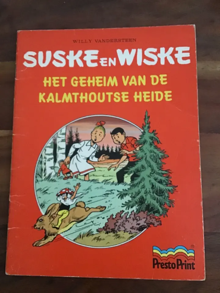 Suske en Wiske Het Geheim van de Kalmthoutse Heide PrestoPrint
