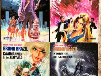 Klassiekers Bruno Brazil complete serie SC