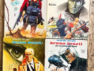 Klassiekers Bruno Brazil complete serie SC