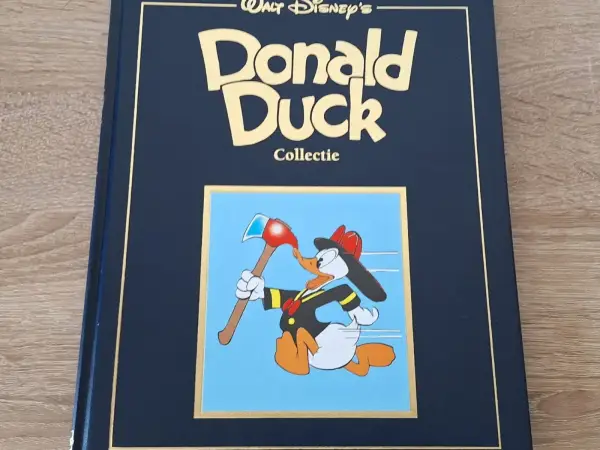 Donald Duck Collectie - Als brandweerman + prent