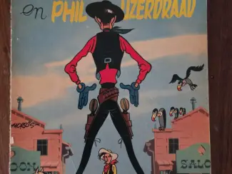 Lucky Luke en Phil IJzerdraad 1957
