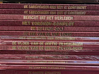 BLAKE EN MORTIMER LUXE RODE REEKS