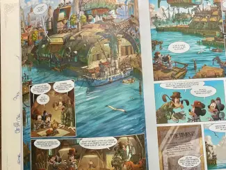 Mickey Mouse – De verloren oceaan – hardcover – 1e druk – ongelez