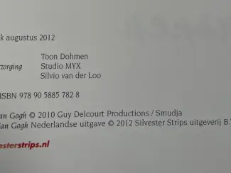 Graphic Novels Vincent en Van Gogh – Drie manen – hardcover – eerste druk