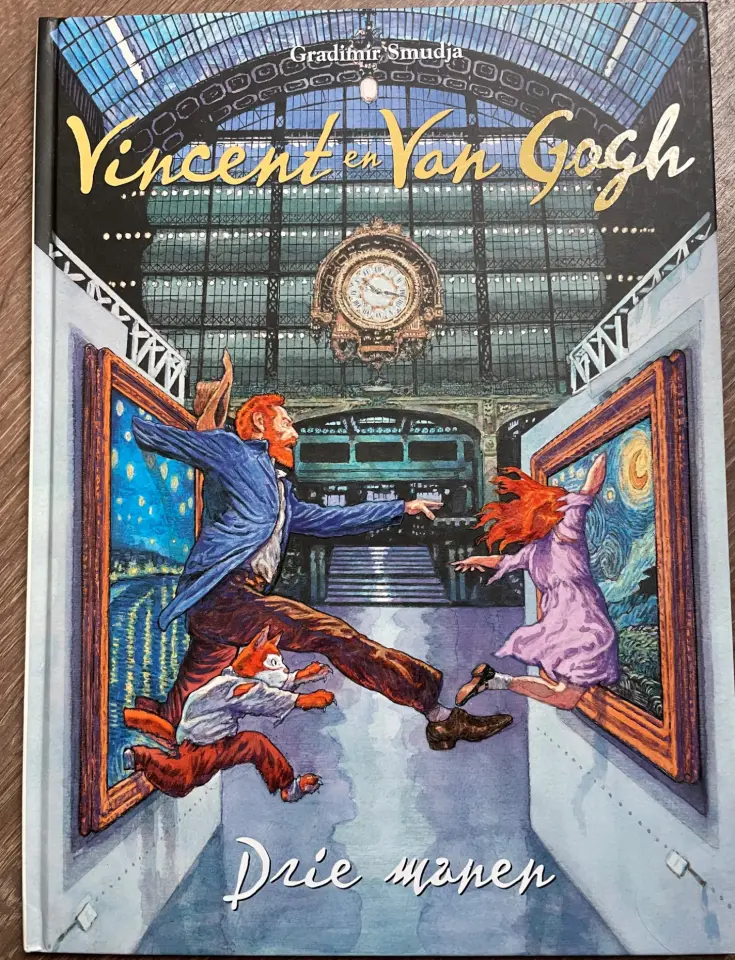 Vincent en Van Gogh – Drie manen – hardcover – eerste druk