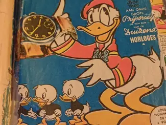 Poule gebruikte gebundeld 1e editor Donald Duck 1952/1953