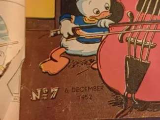 Bundelingen klassieke strips Gebundelde Donald Duck (Eerste druk 1952/1953)