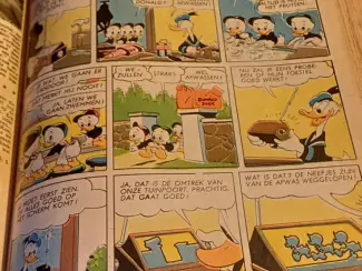 Bundelingen klassieke strips Gebundelde Donald Duck (Eerste druk 1952/1953)